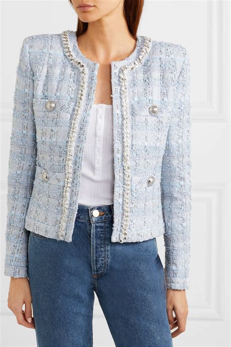 tweed jacket chanel damen|Chanel tweed jacket 2020.